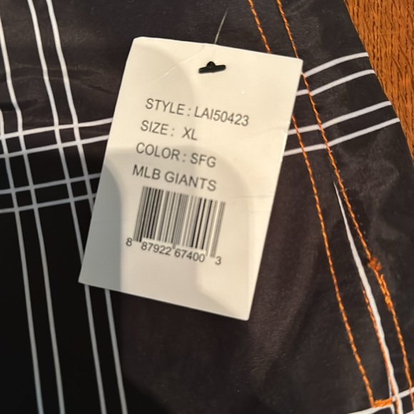 San Francisco giant MLB swim trunks - Picture 2 of 5